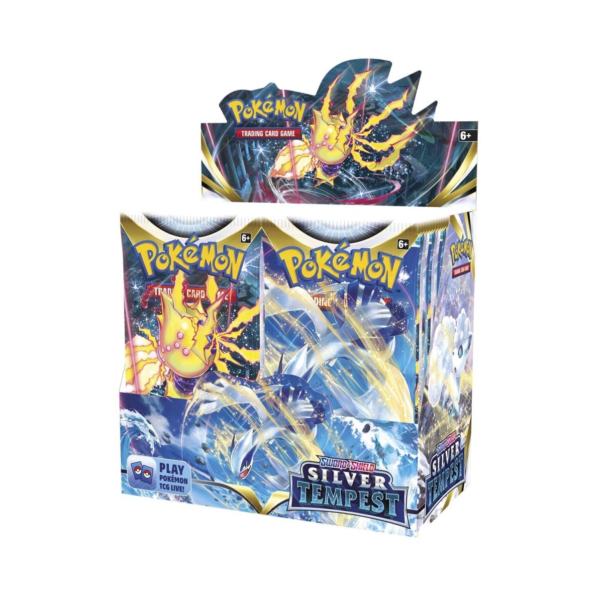 Pokémon Silver Tempest Booster buy Box + V Strikers Tins