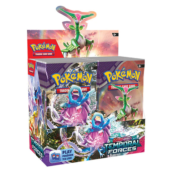 Pokémon TCG Scarlet & Violet 5 - Temporal Forces Booster Box