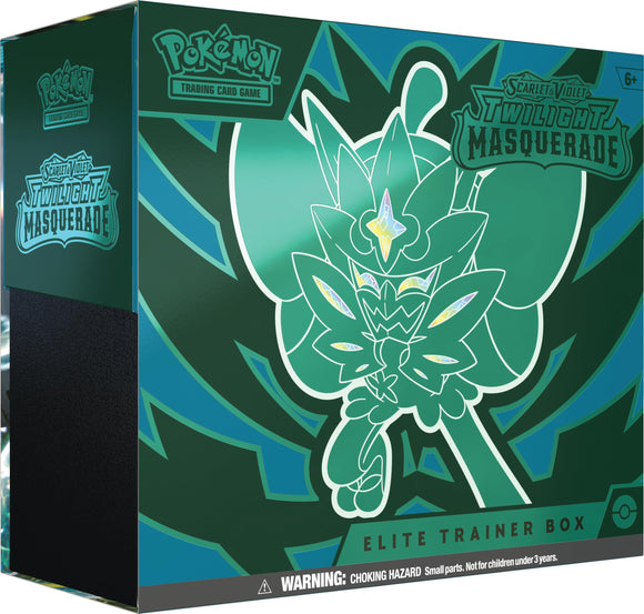 Pokémon TCG Scarlet & Violet 6 - Twilight Masquerade Elite Trainer Box