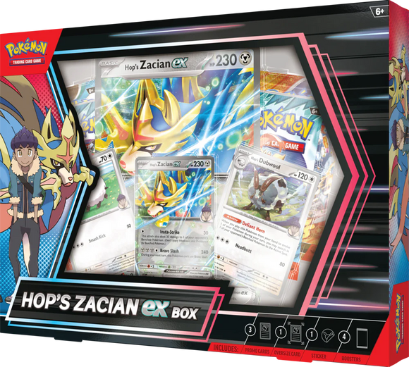 Pokémon TCG: Hop’s Zacian ex Box