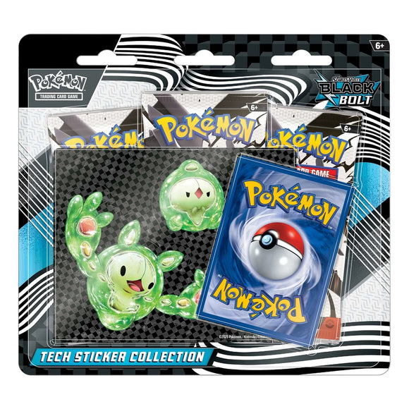 Pokémon TCG: Scarlet & Violet 10.5 – Black Bolt – Tech Sticker Collection Reuniclus