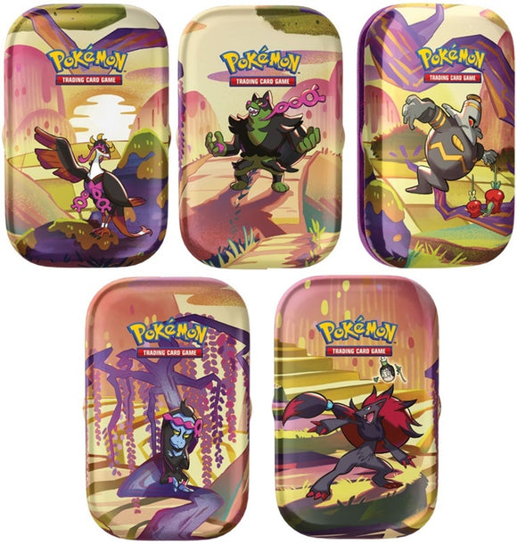 Pokemon - Scarlet & Violet 6.5 - Shrouded Fable - Mini Tin Bundle (Set of 5 Tins)