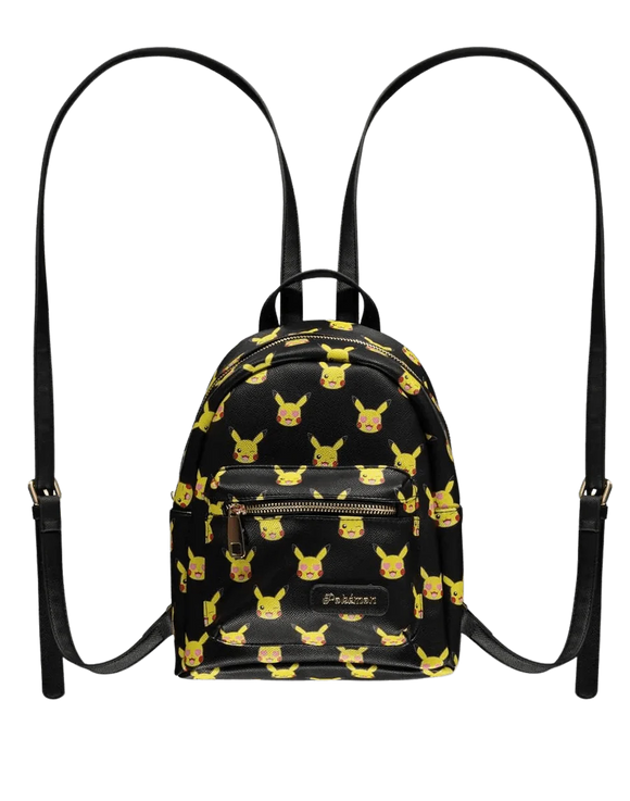 Pokémon - Difuzed Pikachu All Over Print Mini Backpack