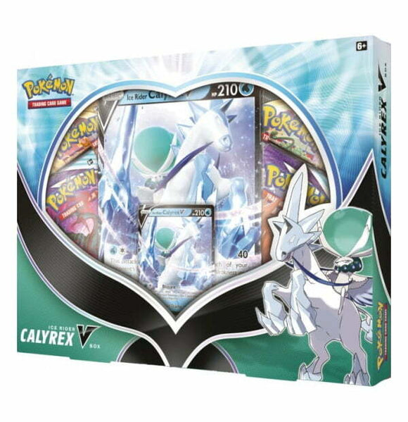 Pokémon TCG Ice Rider Calyrex V Collection Box