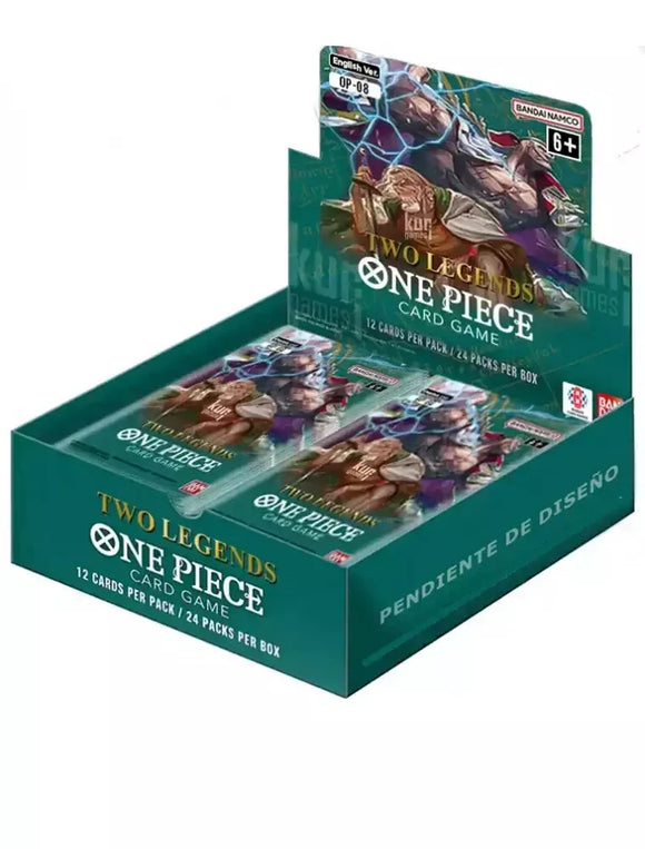 One Piece Card Game: OP08: Two Legends Booster Display Box