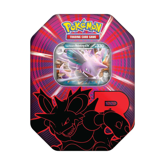 Pokémon TCG: Team Rocket Tin – Fall 2025 Edition Nidoking Ex