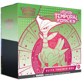 Pokémon TCG Scarlet & Violet 5 - Temporal Forces Elite Trainer Box Iron Leaves (Green)