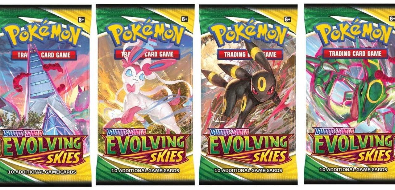 Opening a Pokemon Evolving Skies Booster Box! 