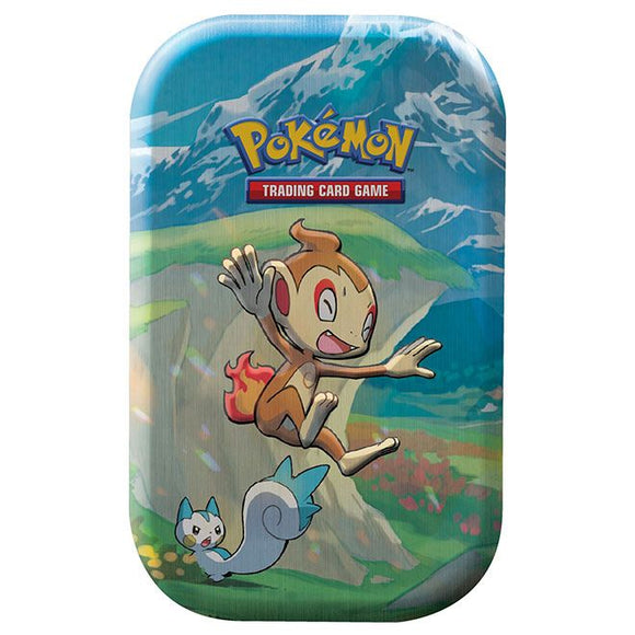 Pokémon TCG Sinnoh Stars Mini Tin - Chimchar & Pachirisu