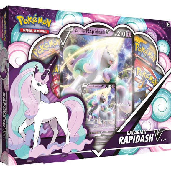 Pokémon TCG: Galarian Rapidash V Box