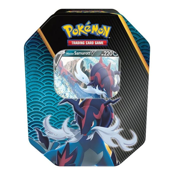 Pokémon TCG - Hisuian Samurott Power Tin