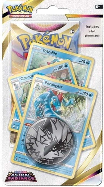 Pokémon TCG Sword & Shield 10: Astral Radiance Premium Checklane Blister Feraligatr